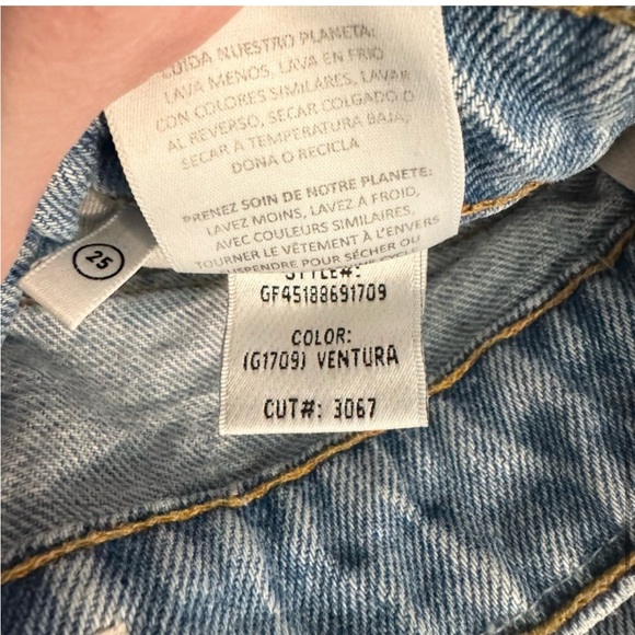 GRLFRND Karolina High Rise Straight Crop Jeans Ventura Blue - Picture 7 of 8